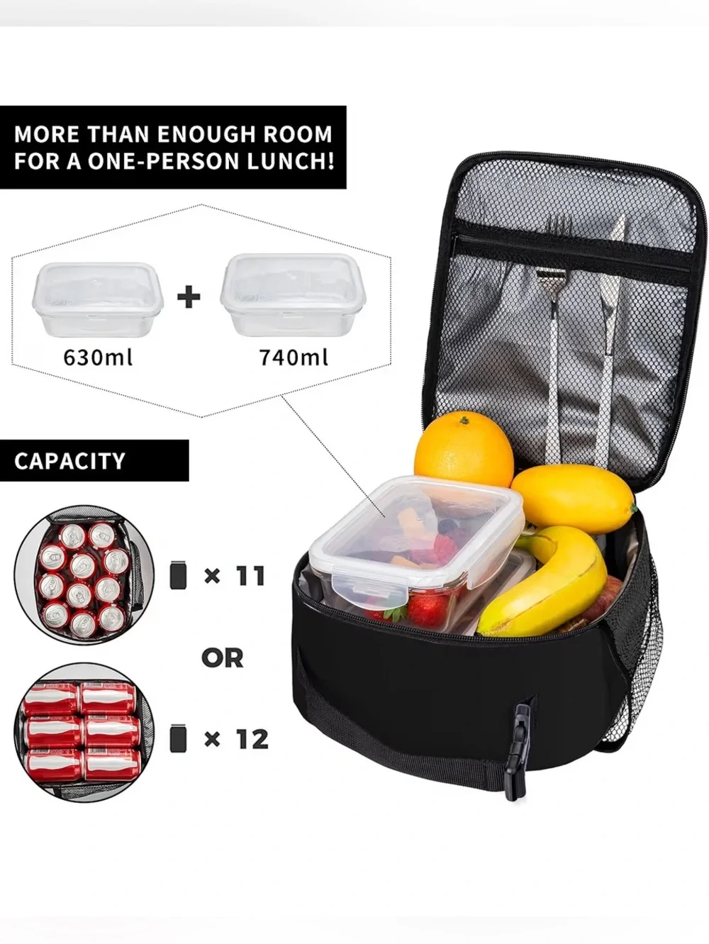 Axolotl Insulated Lunch Box for Kids,